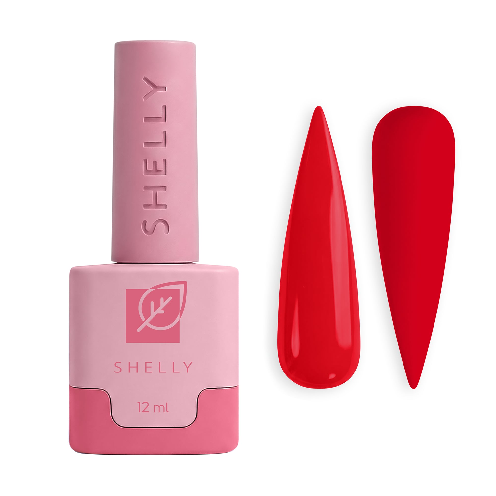 Гель-лак для нігтів Shelly 03 Red Power, 12 мл