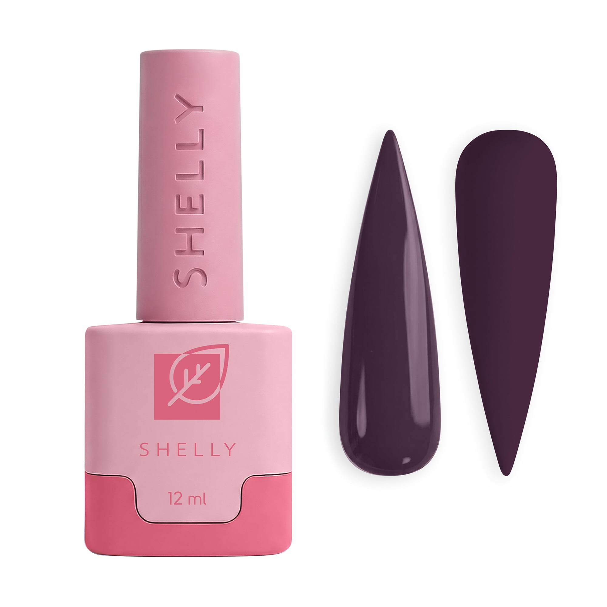 Гель-лак для нігтів Shelly 10 Midnight Plum, 12 мл