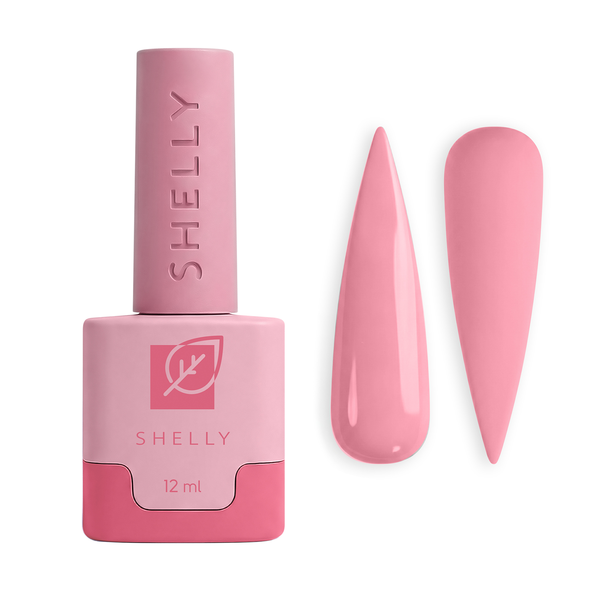 Гель-лак для нігтів Shelly 18 Cotton Rose, 12 мл